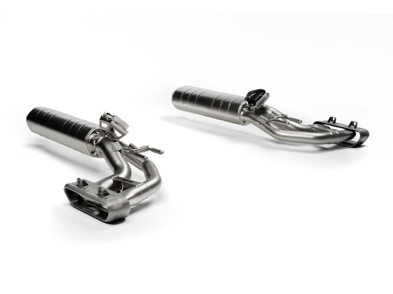 Akrapovic Evolution Line Titanium Cat Back Exhaust System for 2025 Mercedes-AMG G63 (W465)