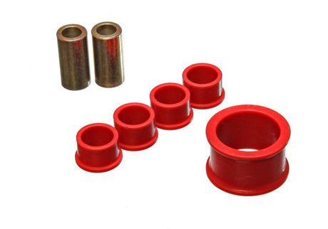 Energy Suspension 7.10105R Red Rack and Pinion Bushing Set for Nissan 350Z and Infiniti G35 Coupe - Performance Polyurethane