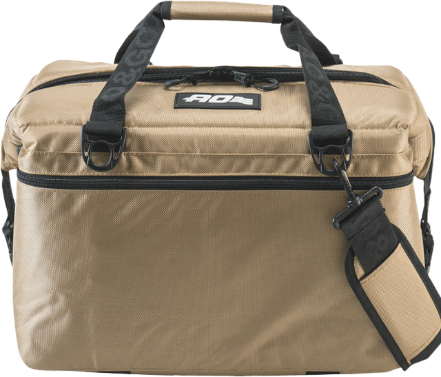AO Coolers 24 Pack Ballistic Tan Insulated Cooler for Off-Road Vehicles and Outdoor Adventures