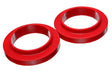 Energy Suspension Hyper-Flex Coil Spring Isolator Set for Passenger Vehicles – Red, 3.75 in ID, 5 7/16 in OD, 1 1/8 in Height