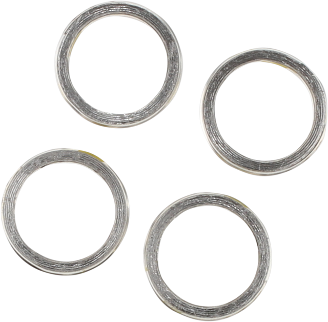 COMETIC Exhaust Gasket C8876 for Kawasaki, Suzuki, Yamaha - High-Temperature Steel Tanged Design