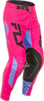 Fly Racing Evolution DST Pants Pink/Lavender/Black Size 28 with BOA Fit System for Motocross and Off-Road Vehicles