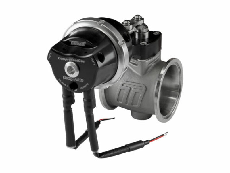 Turbosmart PSG50CG 7 PSI Compressed Gas Solenoid Valve with StraightGate50 - Black