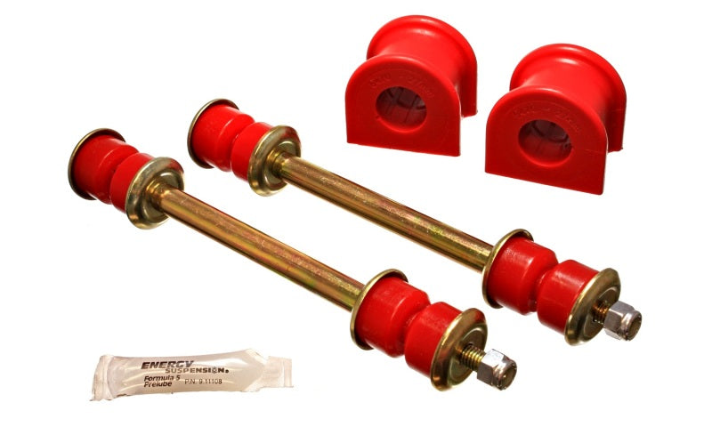 Energy Suspension 4.5156R Front 27mm Red Sway Bar Bushing Set for Mazda B3000, B2300, Ford Ranger (2005-2009)