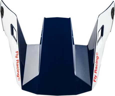 Fly Racing Rayce Helmet Visor in Red/White/Blue for Off-Road and Motocross Helmets
