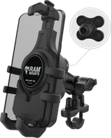 RAM Quick Grip Pro Horizontal Bar Phone Mount with Vibe Safe Short – Compatible with Ford F-150, Chevrolet Silverado, Dodge Ram, Toyota Tacoma, and more