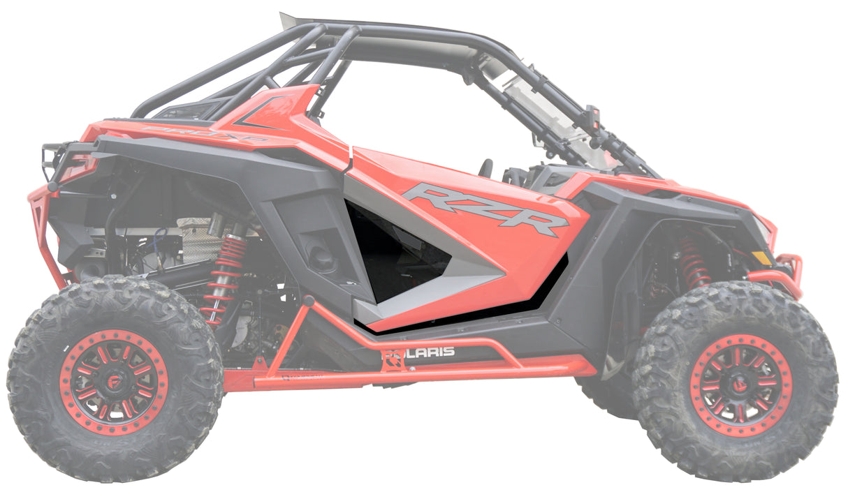 SPIKE Door Insert Kit for Polaris RZR Pro XP 2020 - Lower Door Panels with Polycarbonate Windows