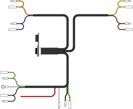 KFI Hand Remote Harness Replacement