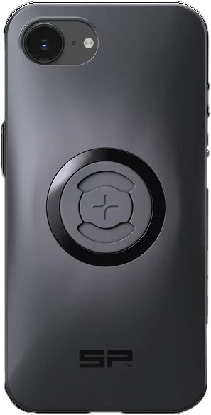SP CONNECT SPC+ Phone Case for Apple iPhone 16, Black - Compatible with MagSafe, Slim and Impact Resistant