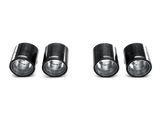 Akrapovic Carbon Tail Pipe Set for 2011 BMW 1 Series M Coupe (E82) – Performance Exhaust Upgrade