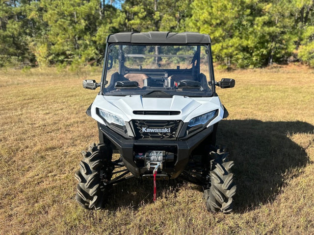 Seizmik 24+ Kawasaki Ridge Ranch Tool Less Windshield - Hardcoated