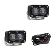 Baja Designs Universal S2 SAE Spot LED Pair - Clear for Automotive Use