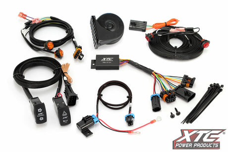 XTC Power Products ATS-UNI Self-Canceling Turn Signal Kit with 3/4 Inch Tail Lights for Vehicles with Factory Winch