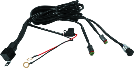 DragonFire Racing Extreme LED Light Bar Wiring Harness with Switch and Fuse/Relay - Part 521487