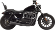 BASSANI XHAUST Road Rage Exhaust - Black - '04-'20 XL 1X52RB