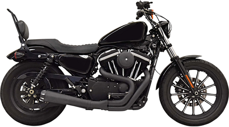 BASSANI XHAUST Road Rage Exhaust - Black - '04-'20 XL 1X52RB