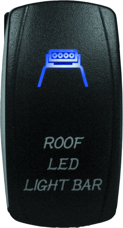 DragonFire Racing Lighted Roof Switch with Blue LED - Part Number 521395
