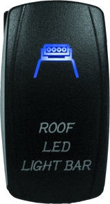 DragonFire Racing Lighted Roof Switch with Blue LED - Part Number 521395