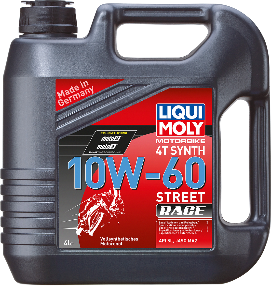 LIQUI MOLY Street Race Synthetic 4T Oil - 10W-60 - 60L 2724