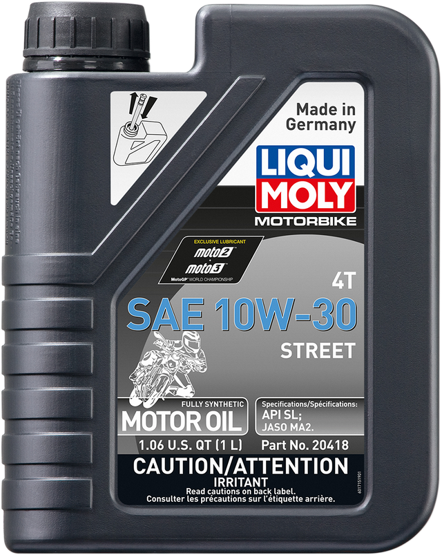 LIQUI MOLY Street 4T Oil - 10W-30 - 1 liter 20418