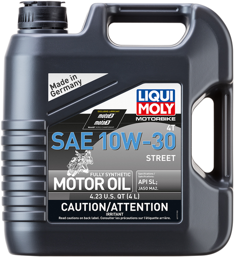 LIQUI MOLY Street 4T Oil - 10W-30 - 4 liter 20420
