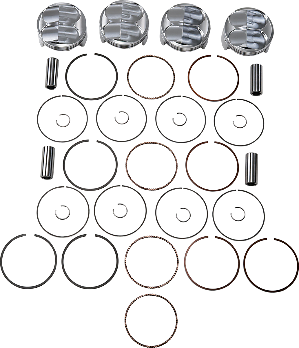 JE PISTONS Piston Kit - 86.00 mm - 13.0:1 CR - Kawasaki 192315