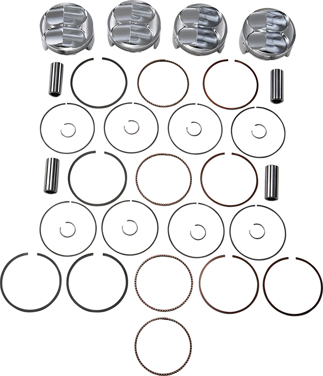 JE PISTONS Piston Kit - 86.00 mm - 13.0:1 CR - Kawasaki 192315