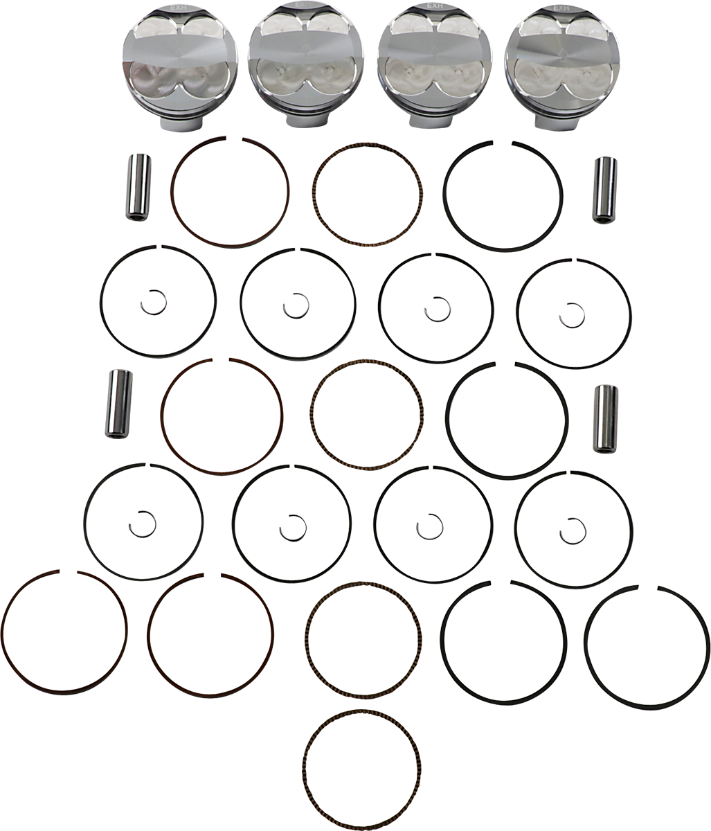 JE PISTONS Piston Kit - 75.00 mm - 13.5:1 CR - Suzuki 247629