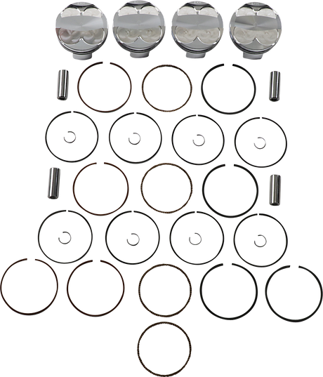 JE PISTONS Piston Kit - 75.00 mm - 13.5:1 CR - Suzuki 247629