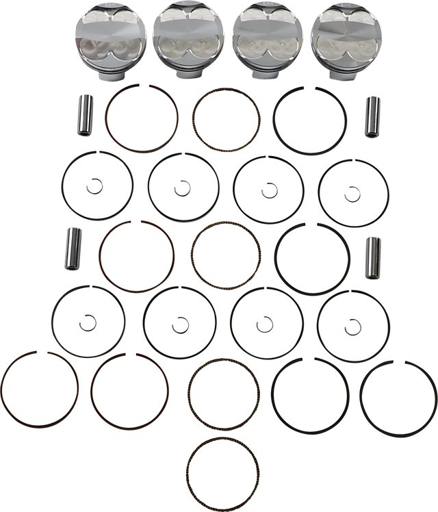 JE PISTONS Piston Kit - 75.00 mm - 13.5:1 CR - Suzuki 247629