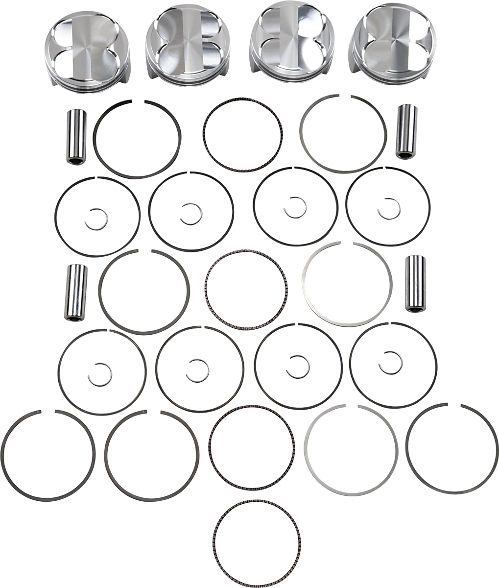 JE PISTONS Piston Kit - 84.00 mm - 13.5:1 CR - Suzuki 262287