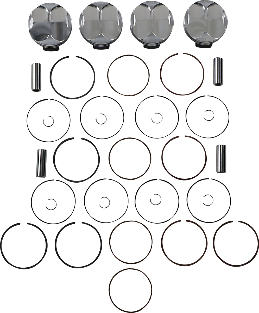 JE PISTONS Piston Kit - 67.00 mm - 13.1:1 CR - Yamaha 262317