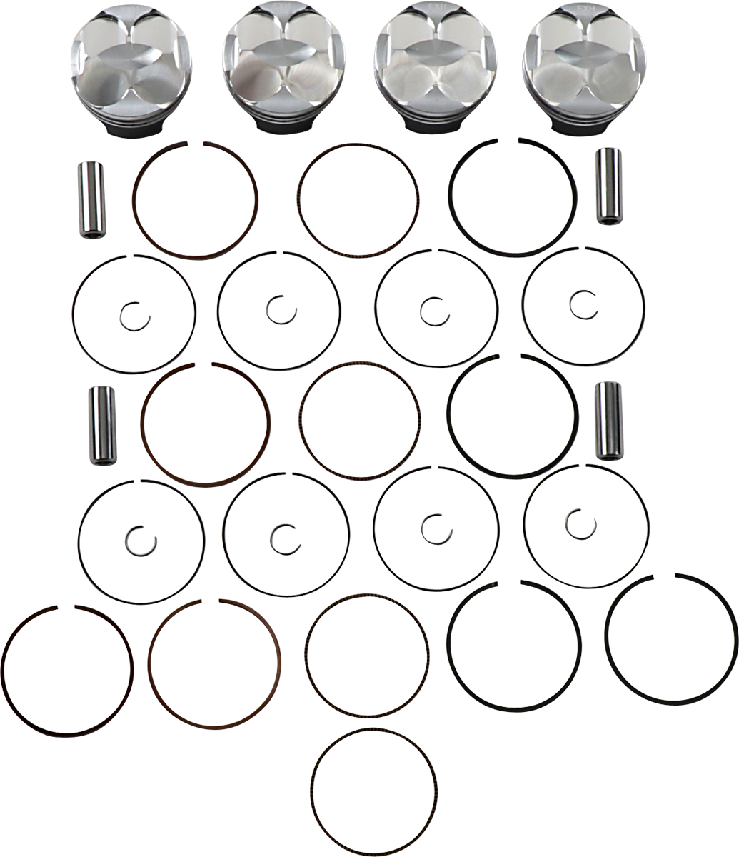 JE PISTONS Piston Kit - 69.00 mm - 13.1:1 CR - Yamaha 262318