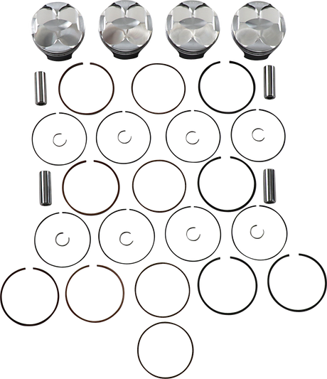 JE PISTONS Piston Kit - 69.00 mm - 13.1:1 CR - Yamaha 262318