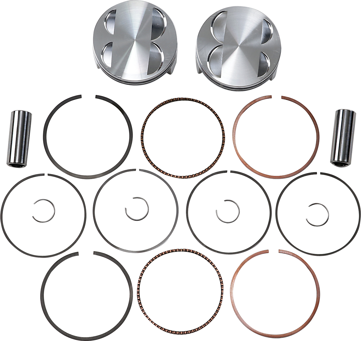 JE PISTONS Piston Kit - 81.00 mm - 13.0:1 CR - Suzuki 324925