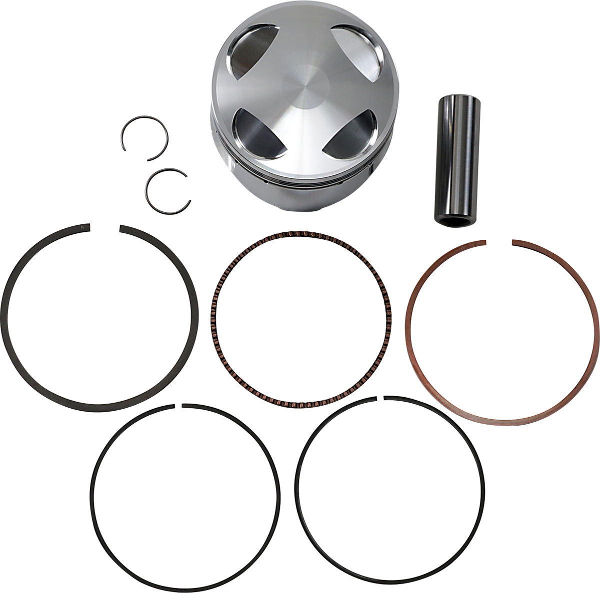 JE PISTONS Piston Kit - 87.00 mm - 12.0:1 CR - Honda 199656