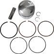 JE PISTONS Piston Kit - 77.00 mm - 10.5:1 CR - Honda 131243