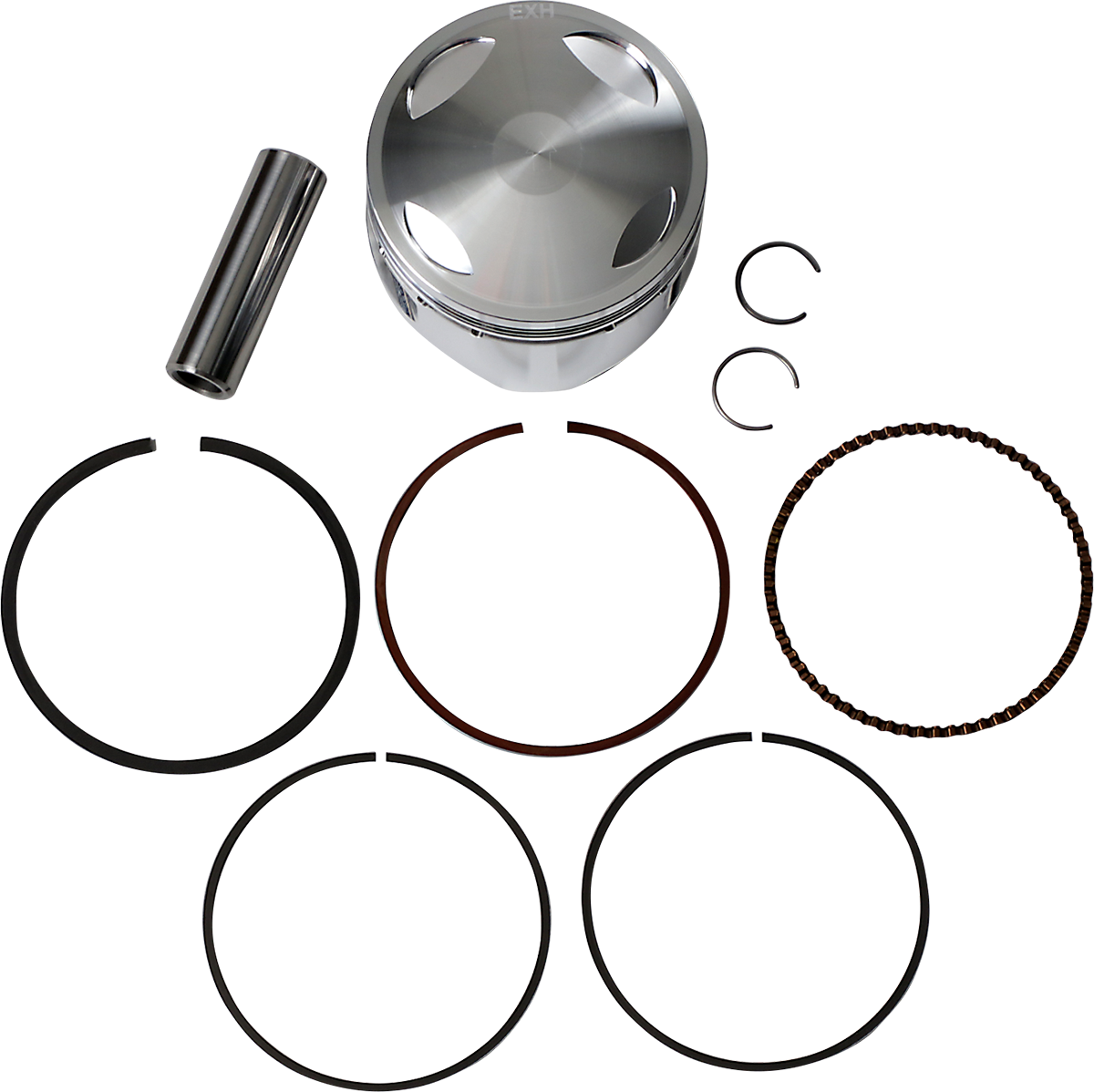 JE PISTONS Piston Kit - 77.00 mm - 10.5:1 CR - Honda 131243