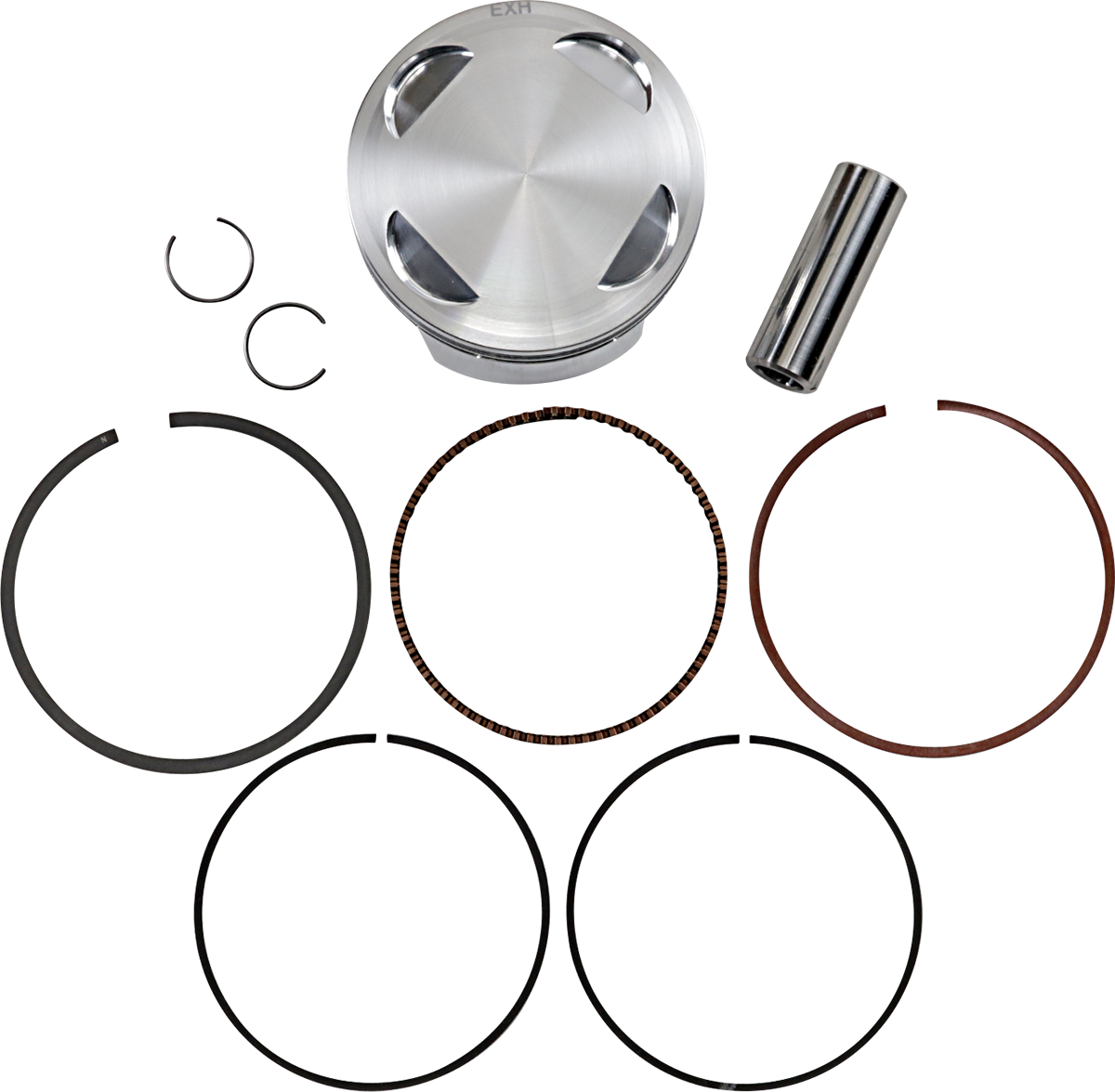 JE PISTONS Piston Kit - 89.00 mm - 10.8:1 CR - Honda 247612