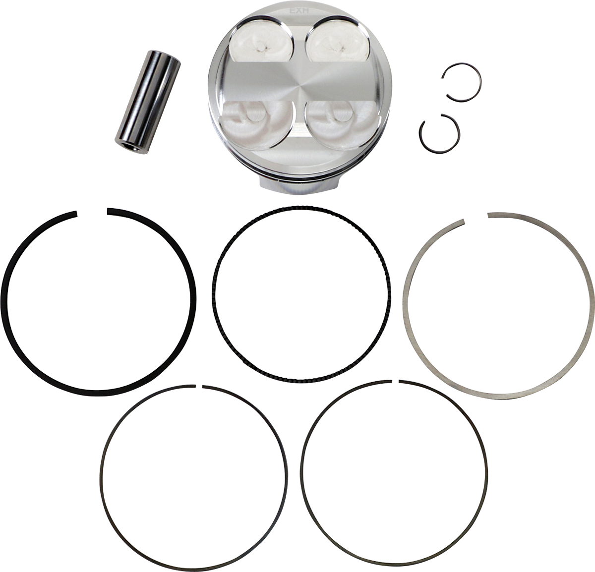 JE PISTONS Piston Kit - 96.00 mm - 12.8:1 CR - Honda 247613