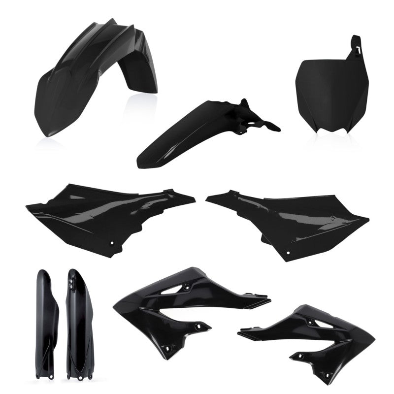 Acerbis Full Plastic Kit for Yamaha YZ125X/250X 2022-2023 - Black