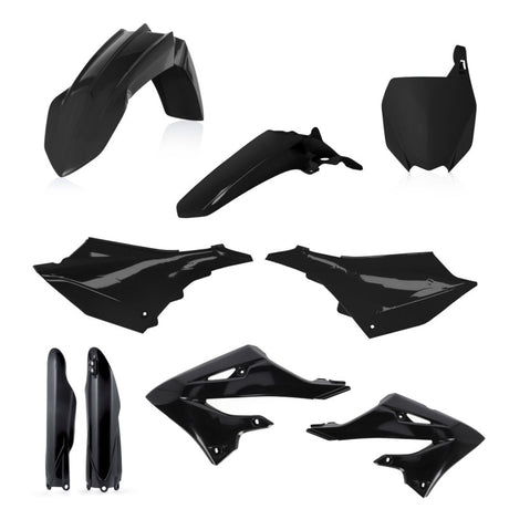 Acerbis Full Plastic Kit for Yamaha YZ125X/250X 2022-2023 - Black