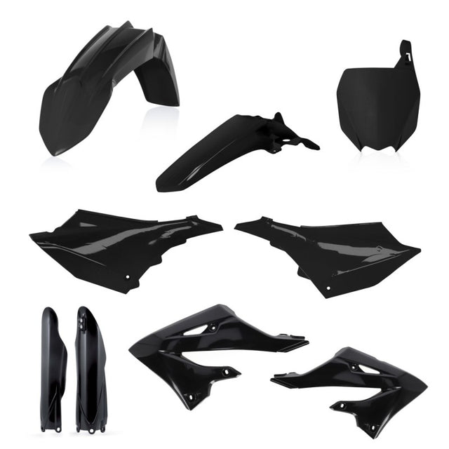 Acerbis Full Plastic Kit for Yamaha YZ125X/250X 2022-2023 - Black