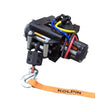 KOLPIN Quick Mount Winch 3500 Synthetic Rope for Polaris Sportsman 450 HO, 570 & More