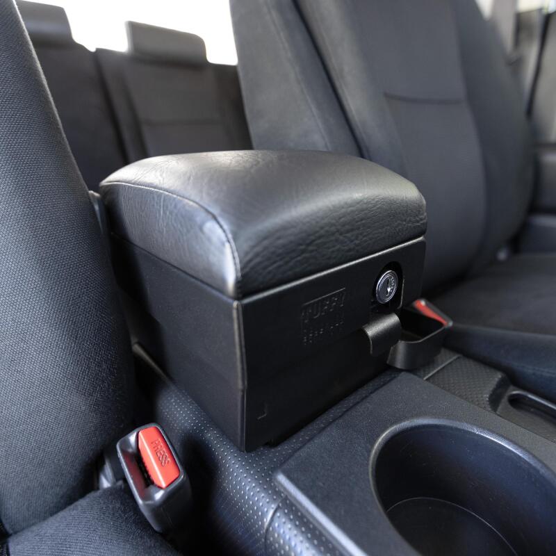 Tuffy Products Console Safe with Keyed Lock for Toyota FJ Cruiser (2007-2014) - Black
