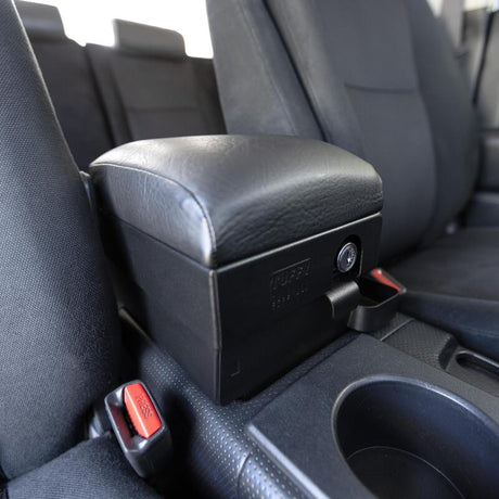 Tuffy Products Console Safe with Keyed Lock for Toyota FJ Cruiser (2007-2014) - Black