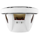 DS18 NXL-10SUB/WH 10-Inch Subwoofer with Enclosure - 300 Watts RMS, 4 Ohm Single Voice Coil, White for Powersports Vehicles