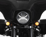 KOSO 7-Inch Zenith LED Headlight with H4 Plug for Harley Davidson FLHR Road King & Dyna Switchback