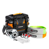 ARB Essentials Recovery Kit S2 with Heavy-Duty PVC Bag, 17,600lbs Snatch Strap, and Recovery Gear