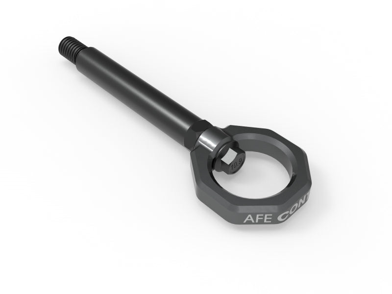 aFe Control Front and Rear Tow Hook for BMW M2 G87 (2023-2025) with Gray Finish